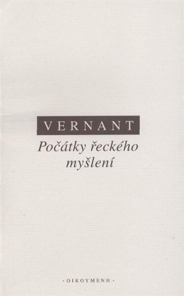 Počátky řeckého myšlení