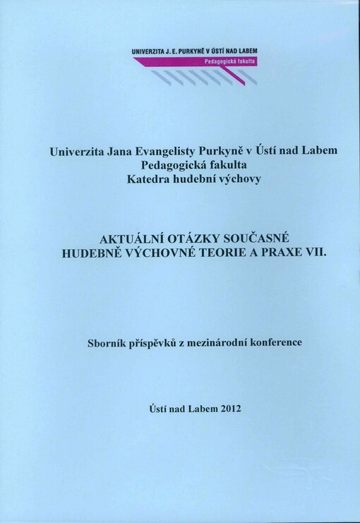 Sborník z mezinárodní konference : konané dne 14.11.2006 na PF UJEP v Ústí nad Labem