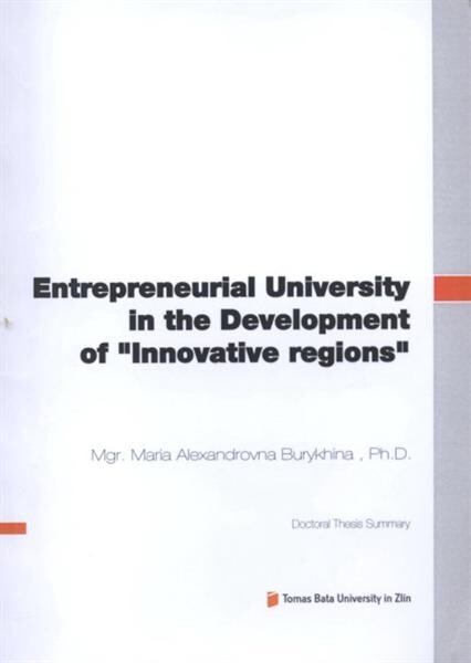 Entrepreneurial university in the development of 