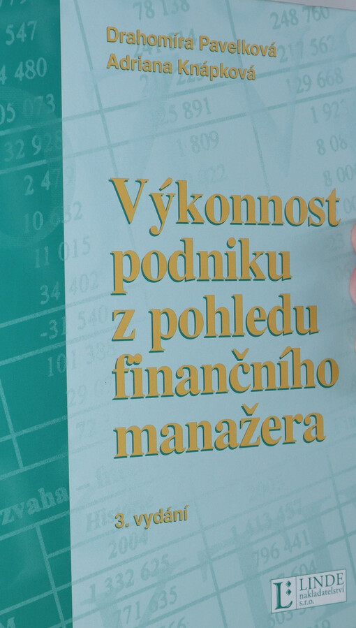Výkonnost podniku z pohledu finančního manažera