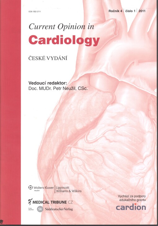 Current opinion in cardiology : české vydání