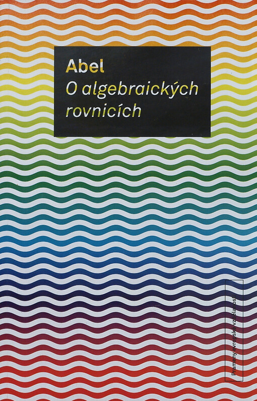 O algebraických rovnicích