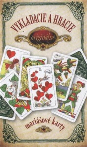 Originálne vykladacie a hracie mariášové karty