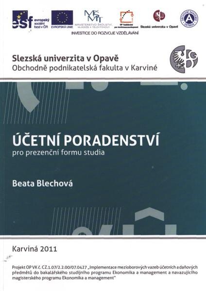 Účetní poradenství :pro prezenční formu studia