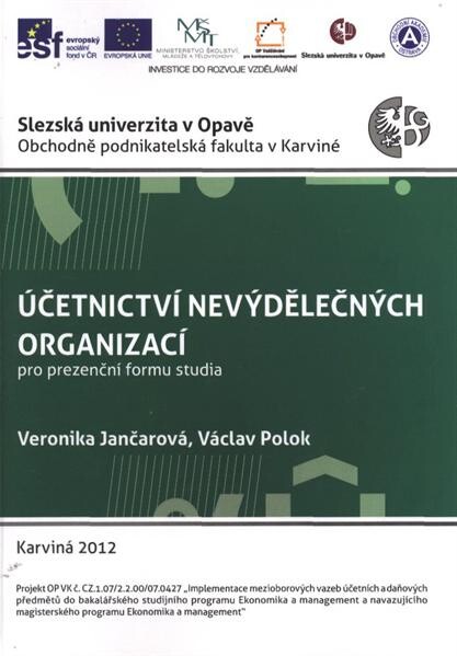 Účetnictví nevýdělečných organizací :pro prezenční formu studia