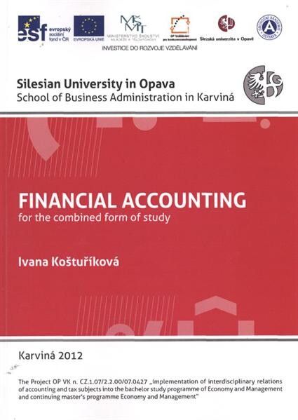 Financial accounting :for the combined form of study