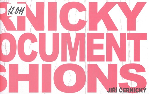 Jiri Cernicky : double document : pincushions