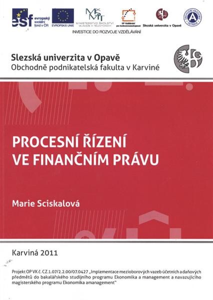 Procesní řízení ve finančním právu