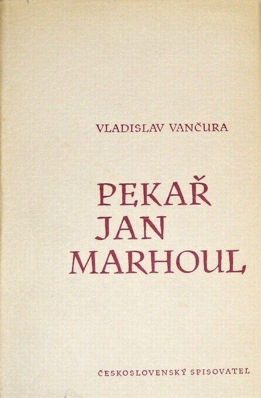 Pekař Jan Marhoul