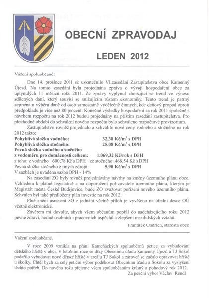 Obecní zpravodaj