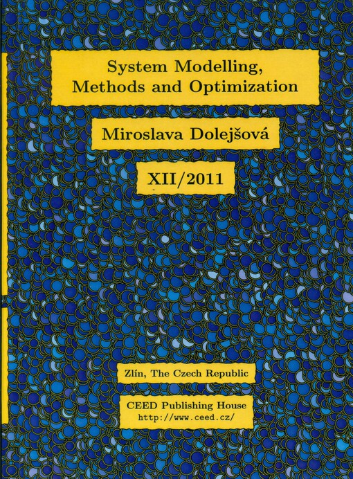 System modelling, methods and optimization