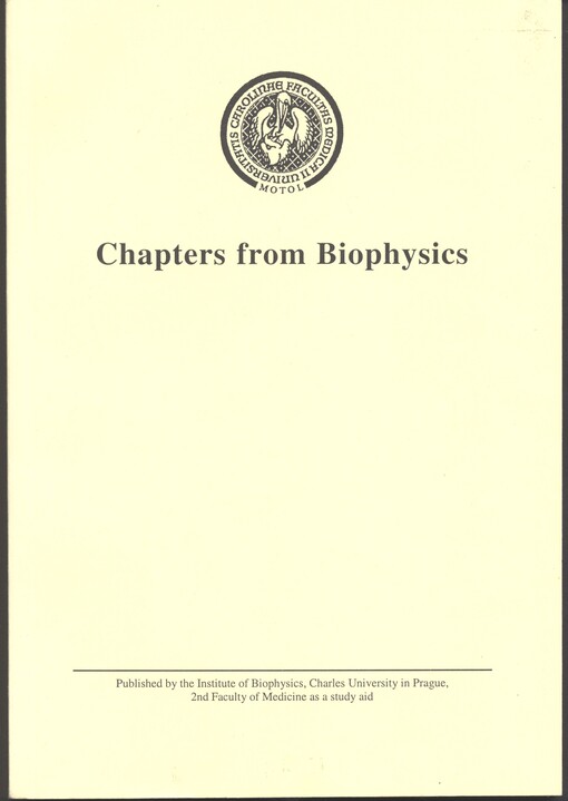 Chapters from biophysics