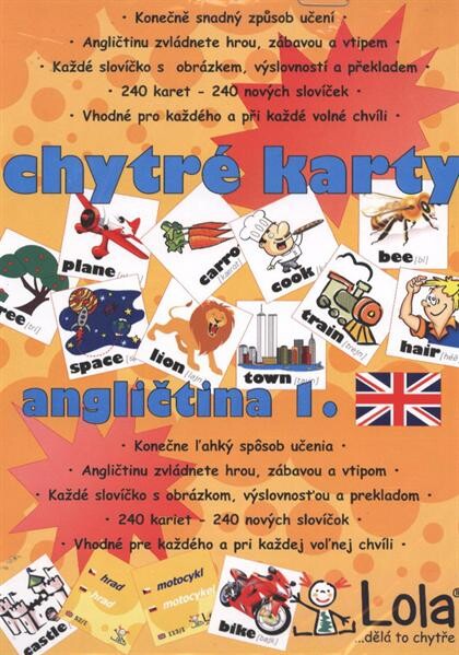 Chytré karty - angličtina, sv. 1