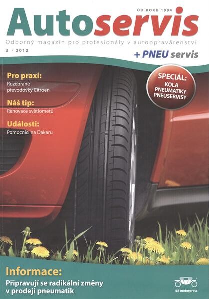 Autoservis :odborný magazín pro profesionály v autoopravárenství