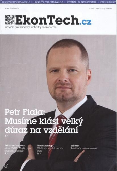 EkonTech.cz :časopis pro studenty techniky a ekonomie