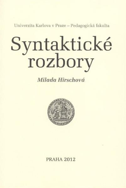 Syntaktické rozbory :studijní text