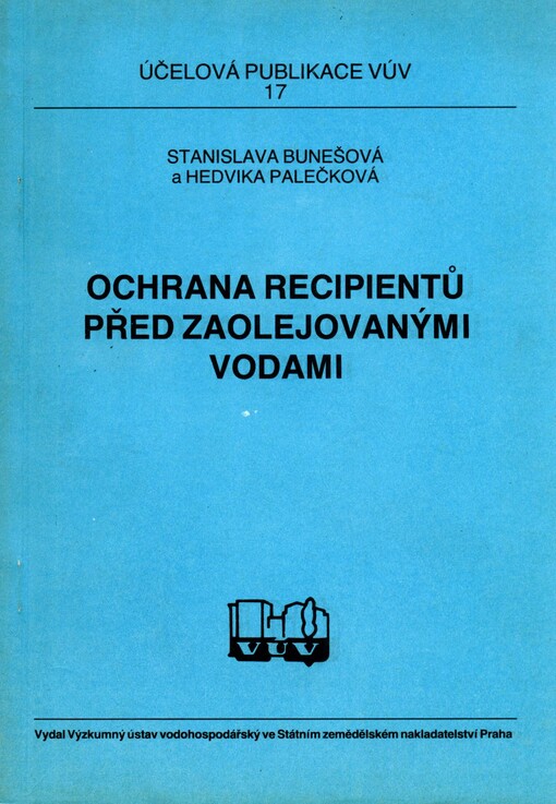Ochrana recipientů před zaolejovanými vodami