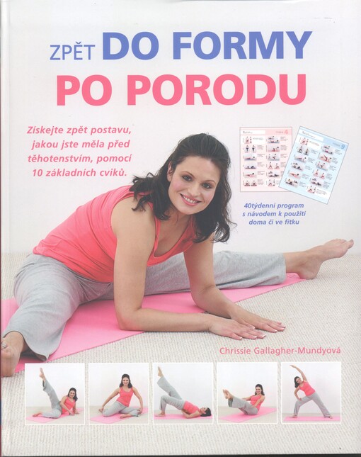 Zpět do formy po porodu :získejte zpět postavu, jakou jste měla před těhotenstvím, pomocí 10 základních cviků