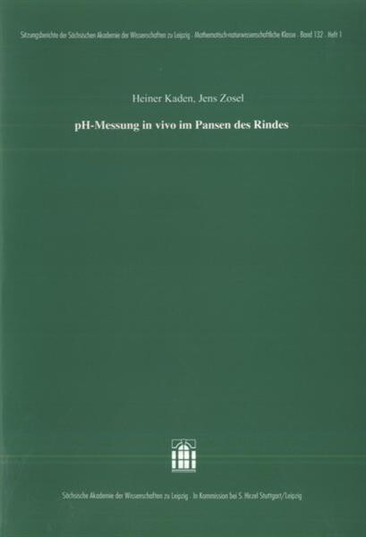 pH-Messung in vivo im Pansen des Rindes