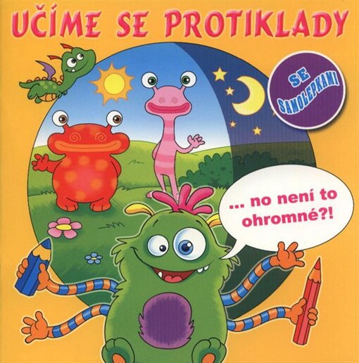 Učíme se protiklady :se samolepkami