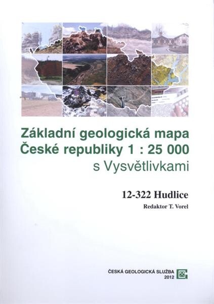 Základní geologická mapa České republiky 1:25 000.12-322 Hudlice
