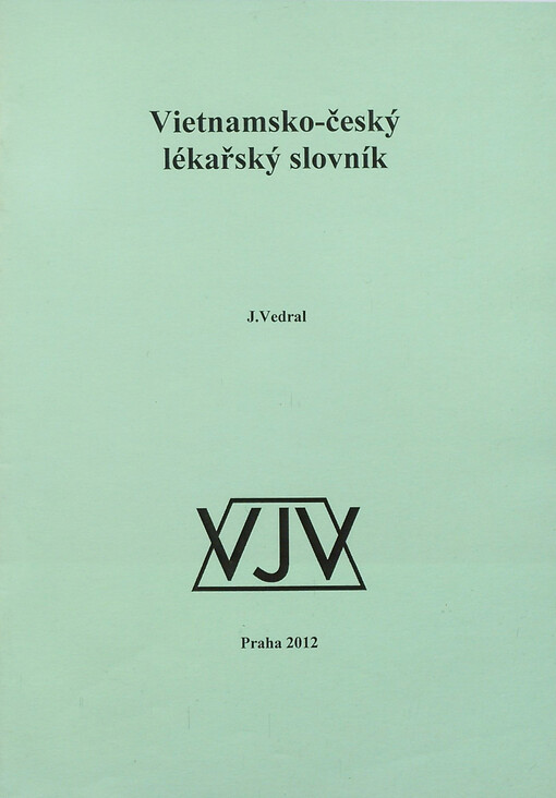Vietnamsko-český lékařský slovník