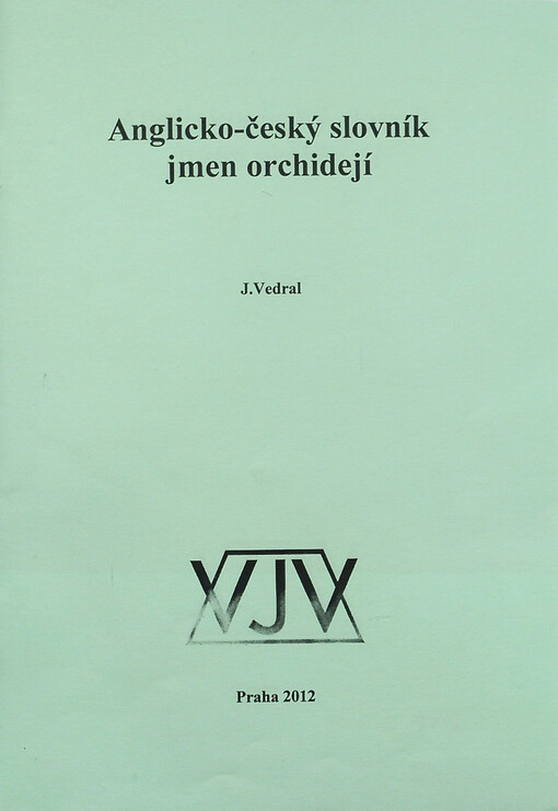 Anglicko-český slovník jmen orchidejí