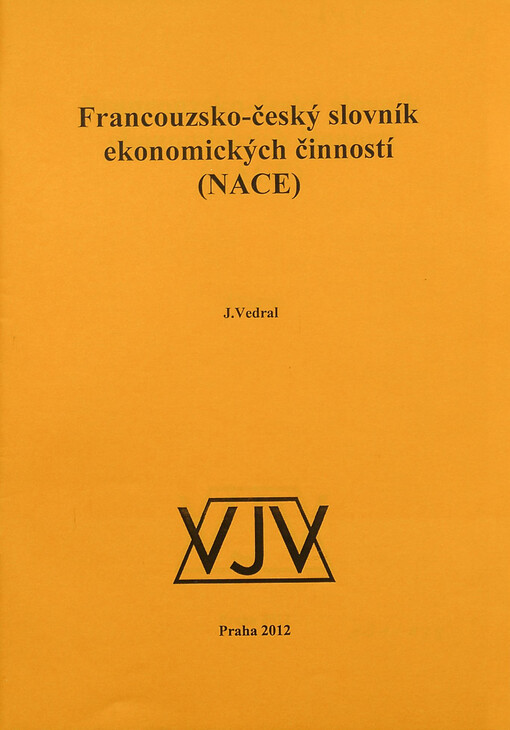 Francouzsko-český slovník ekonomických činností (NACE)