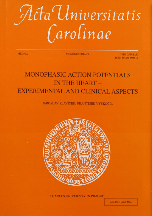 Monophasic action potentials in the heart - experimental and clinical aspects    