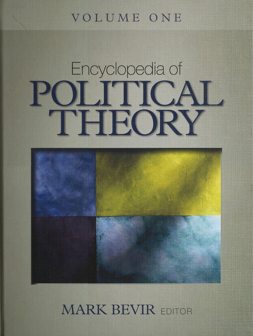 Encyclopedia of political theory 