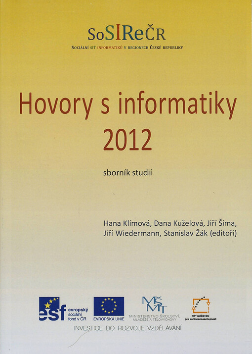 Hovory s informatiky 2012 :sborník studií