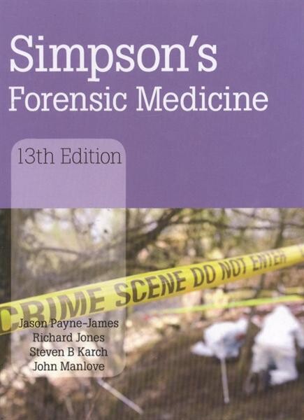 Simpsonâ€™s forensic medicine 