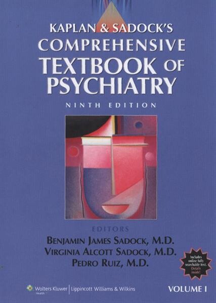 Kaplan & Sadock's comprehensive textbook of psychiatry