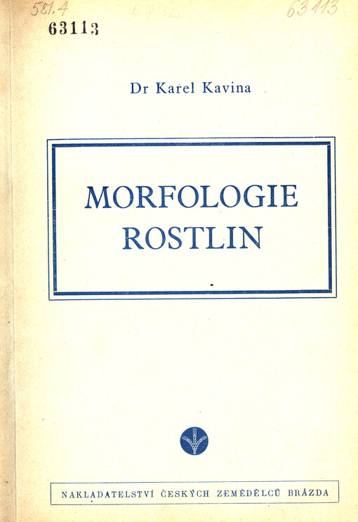 Morfologie rostlin