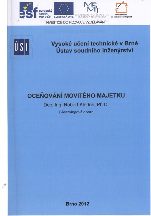 Oceňování movitého majetku
