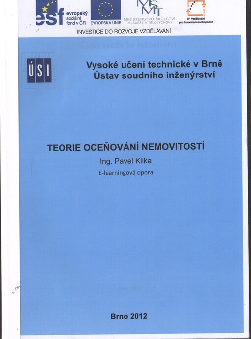 Teorie oceňování nemovitostí