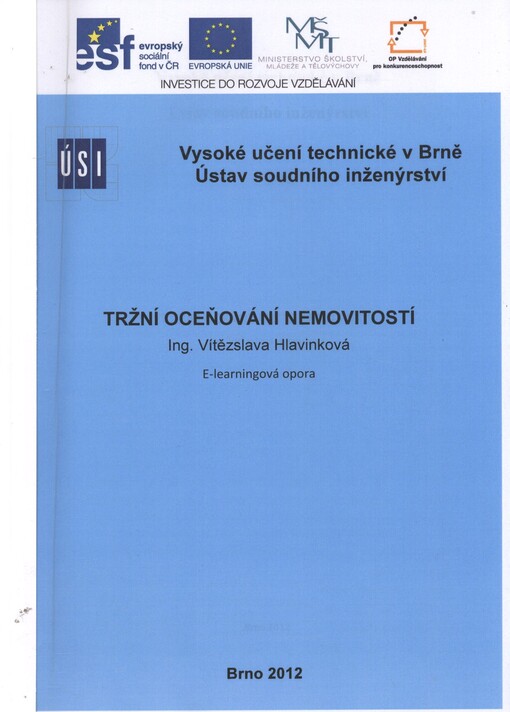 Tržní oceňování nemovitostí