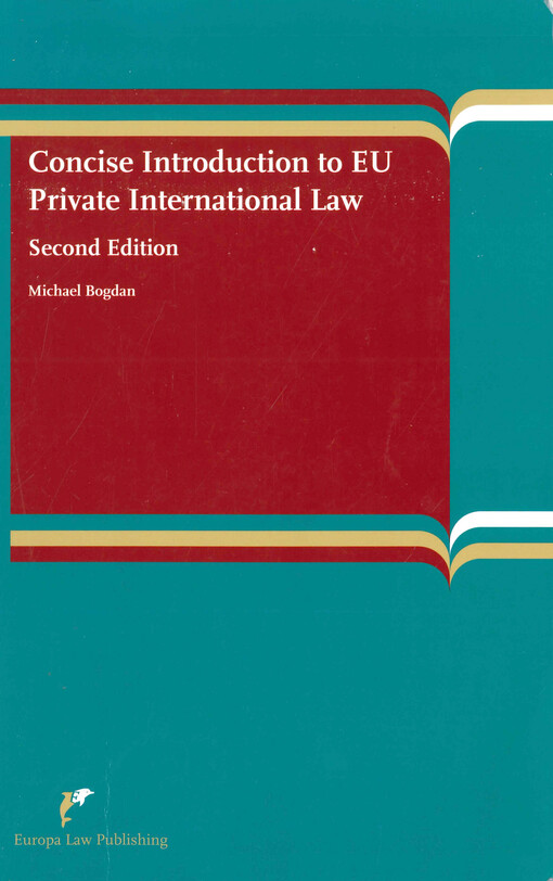 Concise introduction to EU private international law