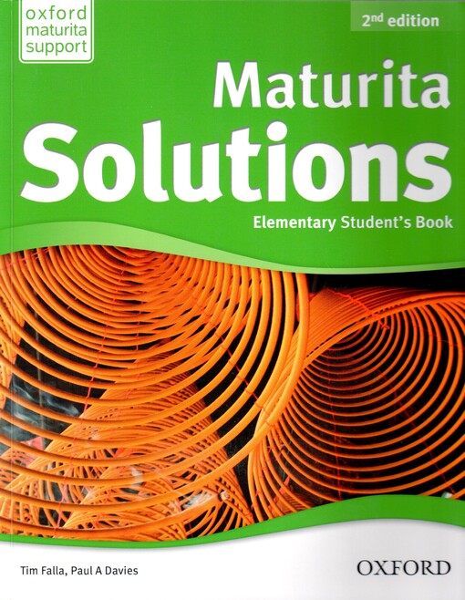 Maturita solutions :elementary, student’s book