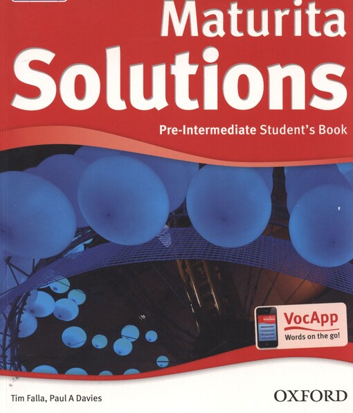 Maturita solutions :pre-intermediate, 2nd edition