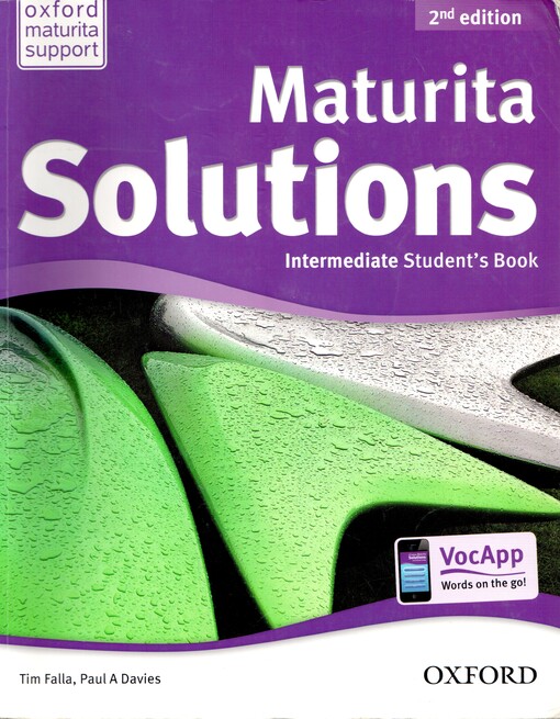Maturita solutions :intermediate