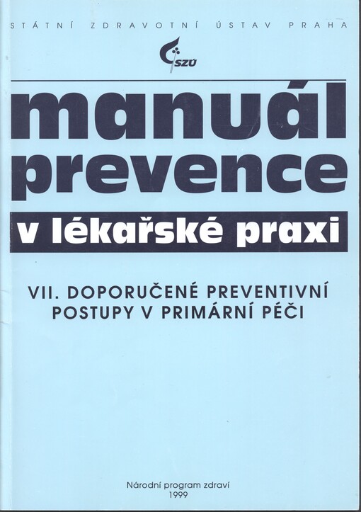 Manuál prevence v lékařské praxi