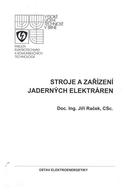 Stroje a zařízení jaderných elektráren