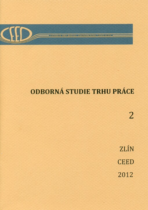 Odborná studie trhu práce, sv. 2