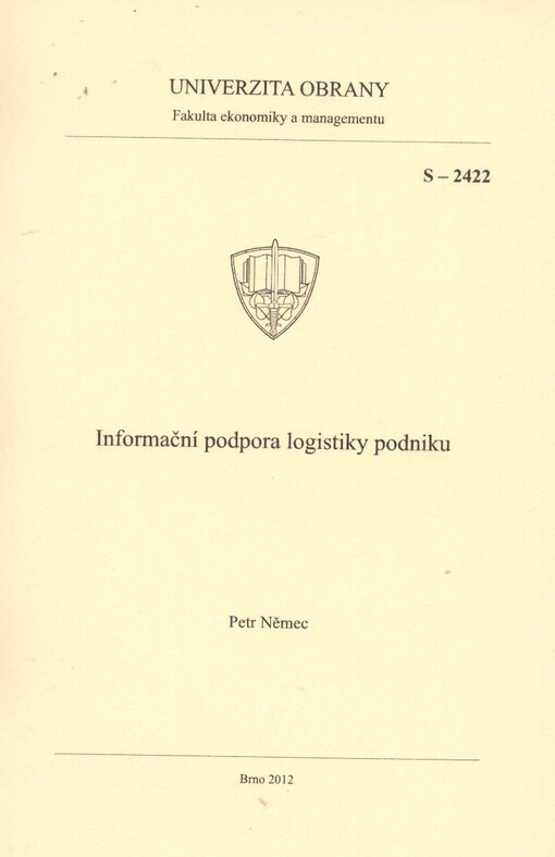 Informační podpora logistiky podniku :studijní text