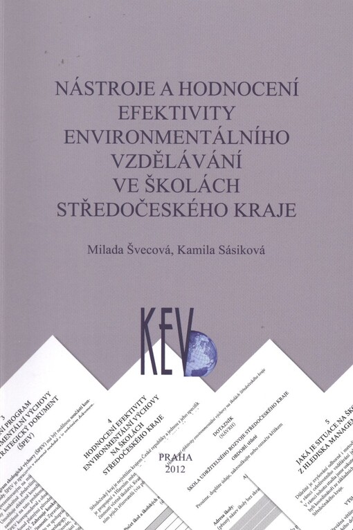 Nástroje a hodnocení efektivity environmentálního vzdělávání na školách Středočeského kraje