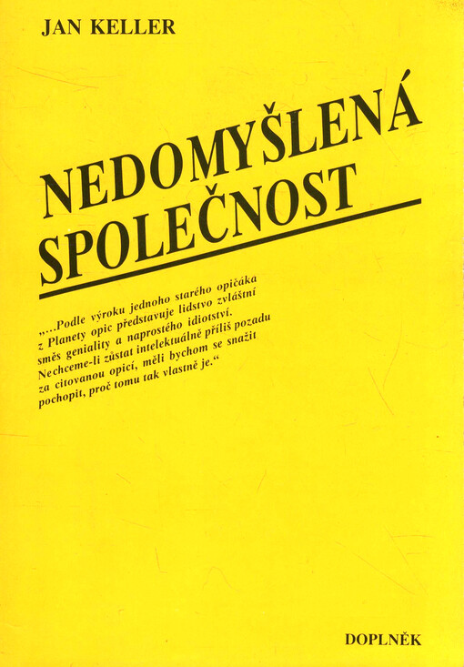 Nedomyšlená společnost