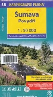 Šumava, Povydříturistická mapa : 1:50 000
