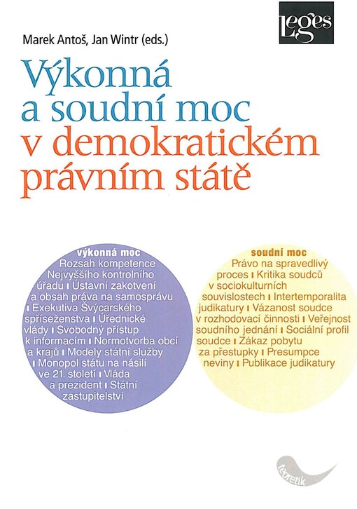 Výkonná a soudní moc v demokratickém právním státě