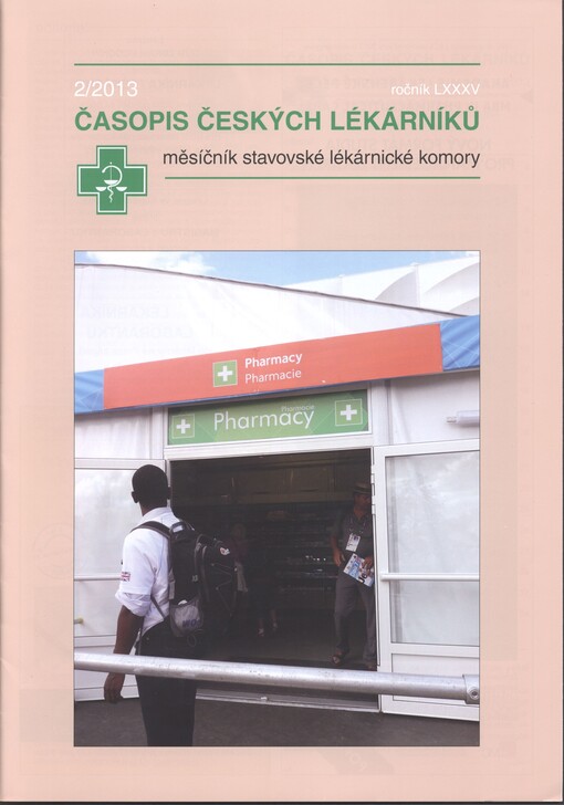 Časopis českých lékárníků : měsíčník stavovské lékárnické komory